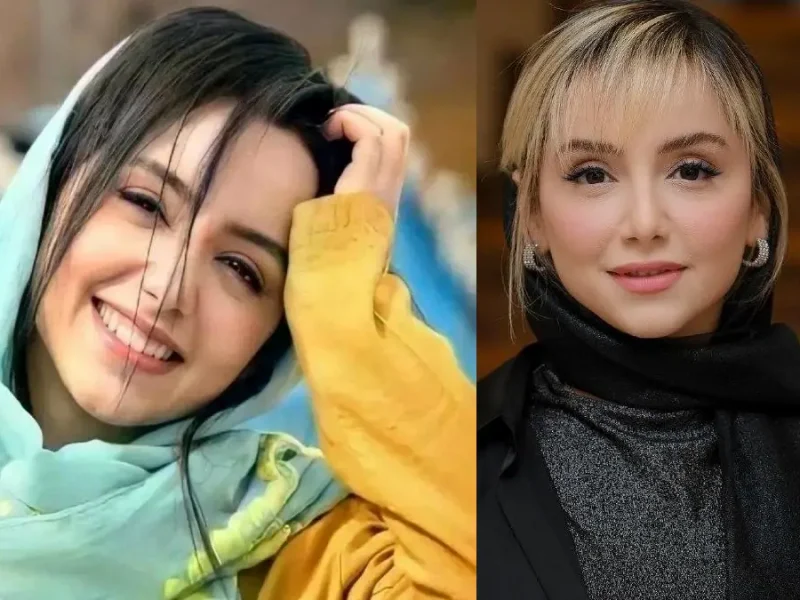 شباهت صد در صدی نازنین بیاتی و خواهرش