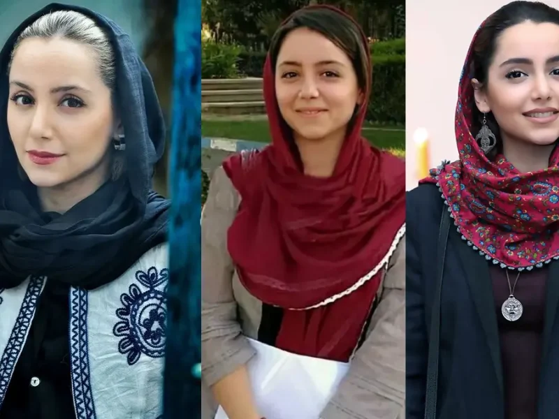 تصویر روز | چهره زیبای نازنین بیاتی در طبیعت چهره زیبای نازنین بیاتی در طبیعت