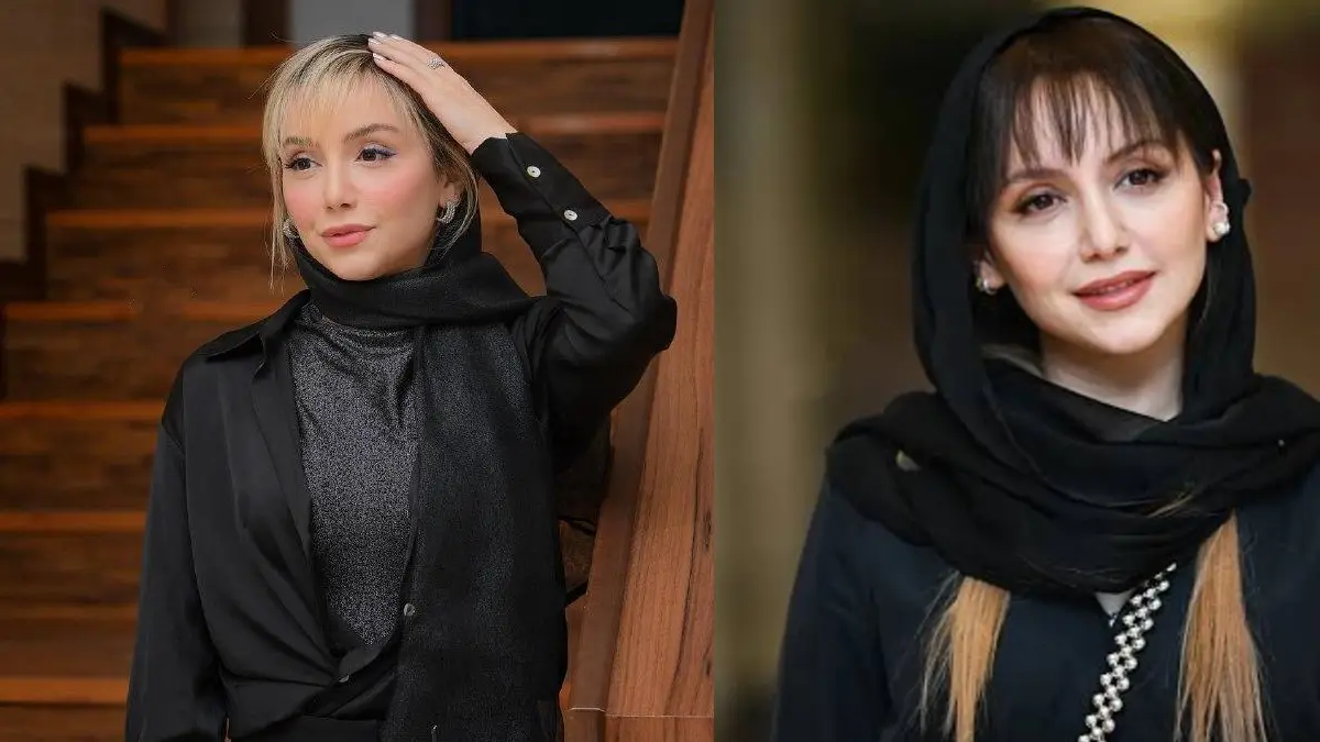 نازنین بیاتی در باشگاه اسب سواری