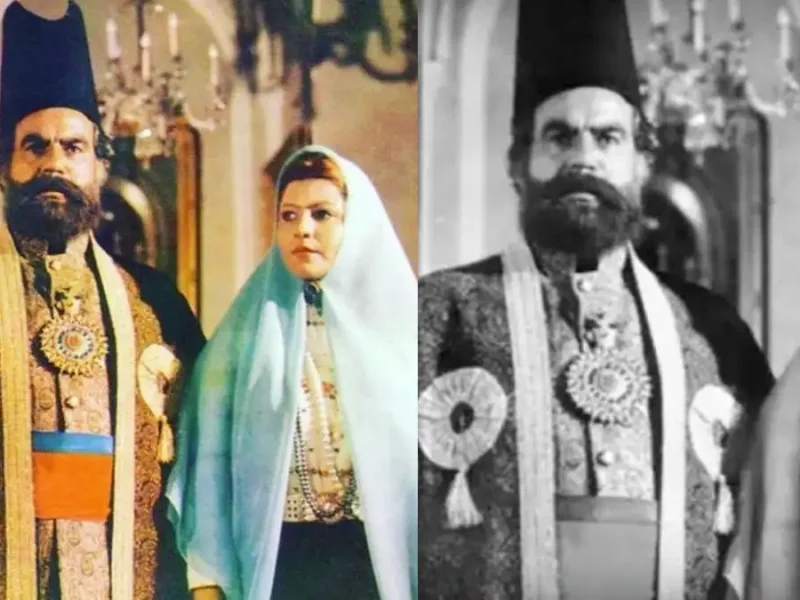 تصاویر نوستالژیک زری خوشکام و ناصر ملک‌مطیعی