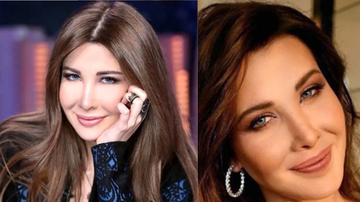 نانسی عجرم درکنار همسر و سه دخترش