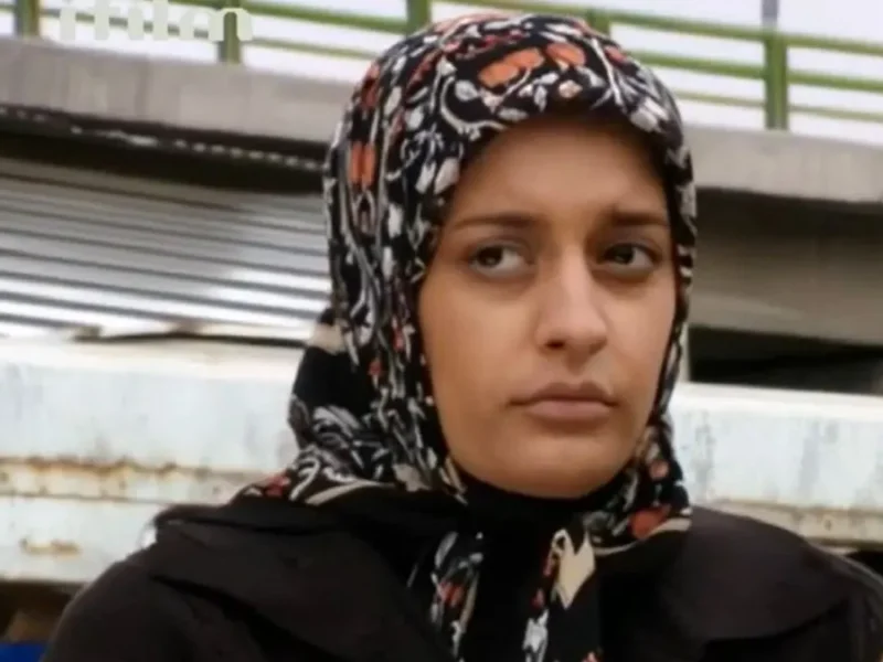 عکس ناهید محمودی بازیگر گلپری سریال آوای باران در حال طبیعت گردی