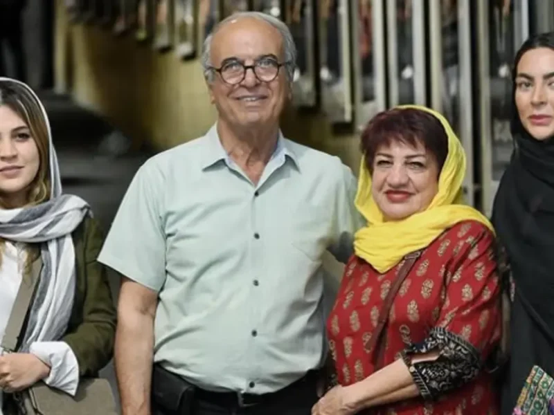 دعوای جنجالی «ناهید مسلمی و غلامرضا نیکخواه» در کنار دخترانشون