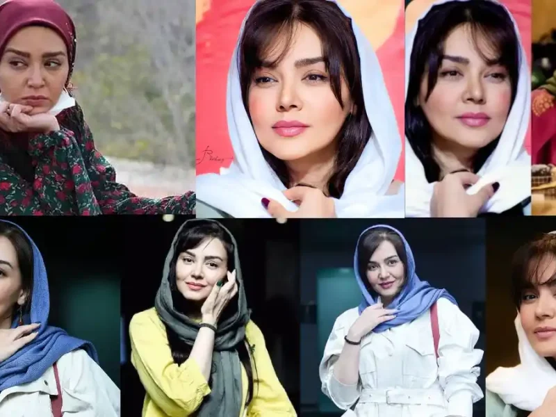 عکس جدید ندا قاسمی سریال نون خ بدون آرایش بعد از جراحی زیبایی