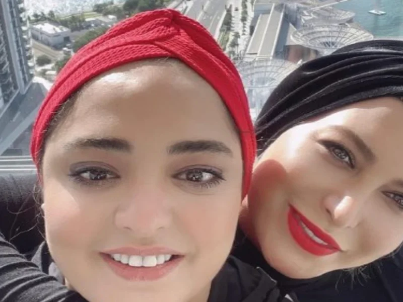 چهره متفاوت فریبا نادری و نرگس محمدی بازیگران سریال ستایش در جنگل‌های بلگراد استانبول