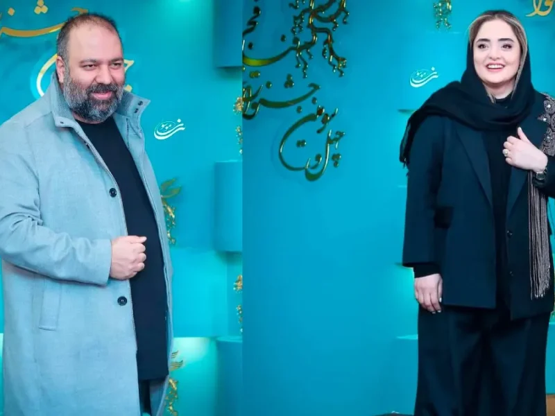 حضور “نرگس محمدی و علی اوجی” در اکران فیلم دست تنها، جشنواره فیلم فجر