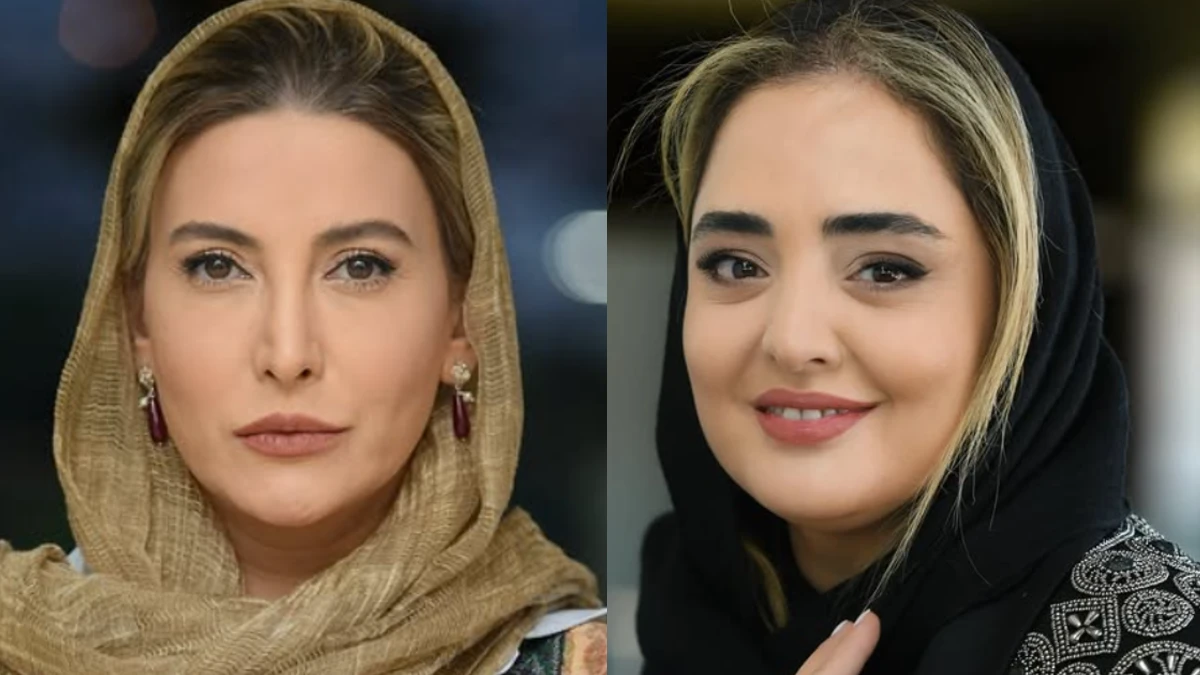 کافه گردی نرگس محمدی و فریبا نادری