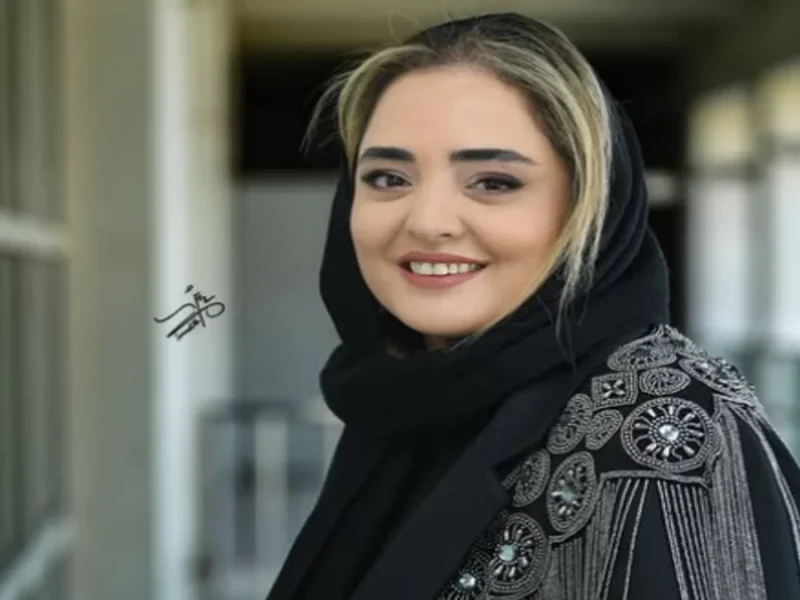 استایل قرمز و جذاب “نرگس محمدی” در فوتوکال فیلم شوهر ستاره