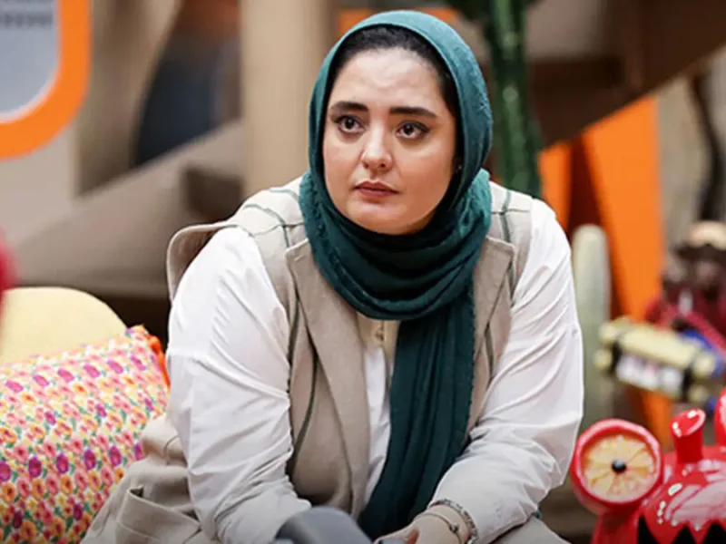 برف‌بازی علی اوجی و نرگس محمدی در کانادا