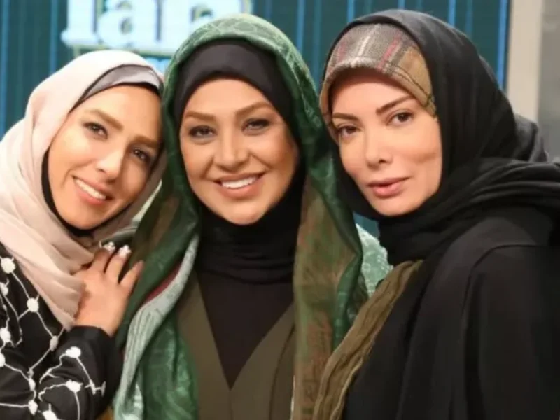 تغییر چهره دیدنی «نسرین مقانلو و سوگل طهماسبی» در کنار نگار فروزنده