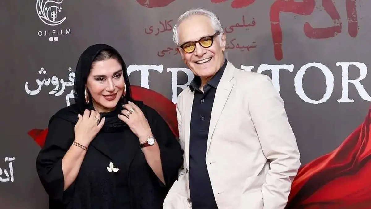 عکس شوکه کننده نسیم ادبی در آغوش محمود کلاری در ملاءعام