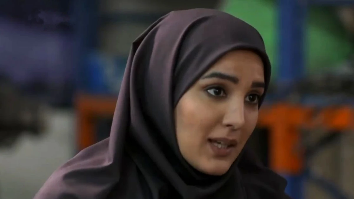 عکس دیده‌نشده نسیم باقریان در نقش الناز سریال بچه مهندس در جشنواره