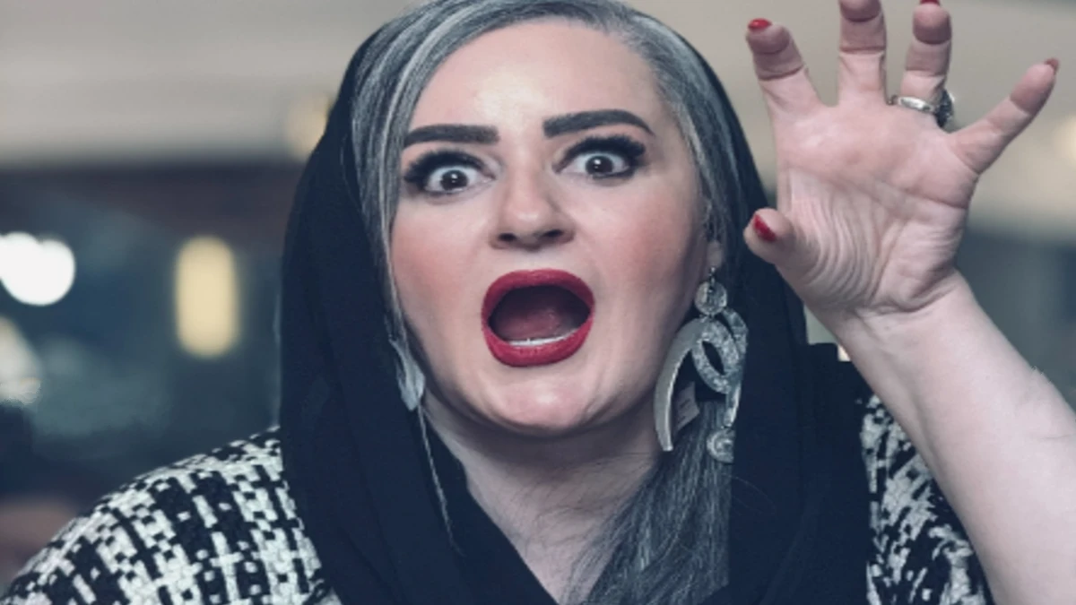 تو پلنگ منی منو چنگ میزنی؛ نعیمه نظام دوست با استایلی عجیب