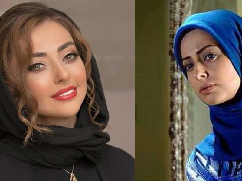 عکسی قدیمی از نفیسه روشن و استادش ۲۰ سال قبل