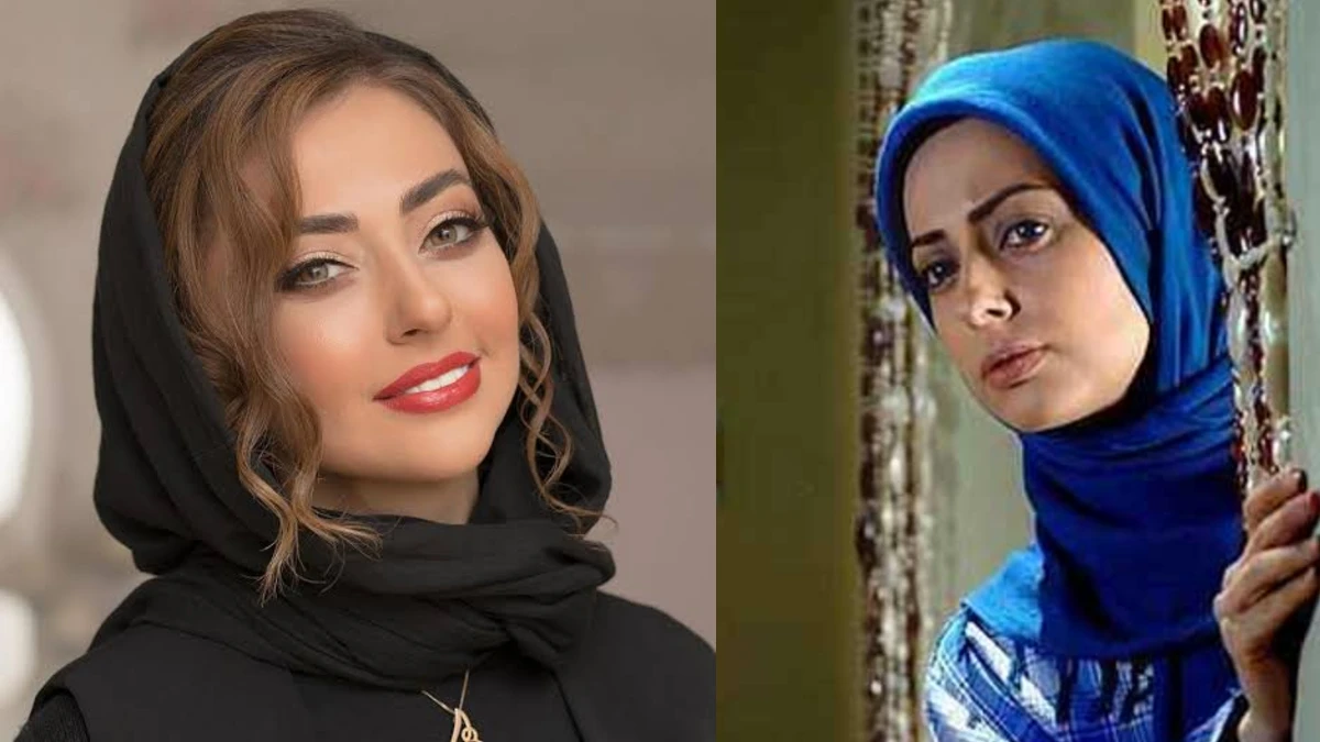 عکسی قدیمی از نفیسه روشن و استادش ۲۰ سال قبل