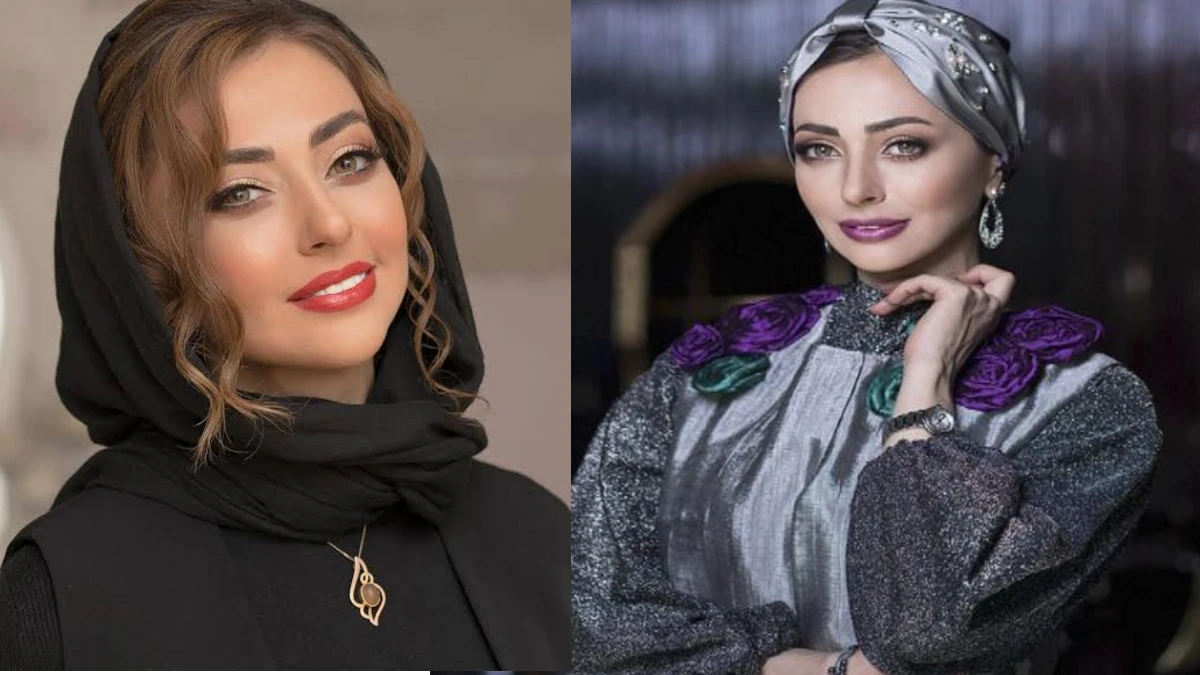 نفیسه روشن بازیگر با مادر و برادرانش