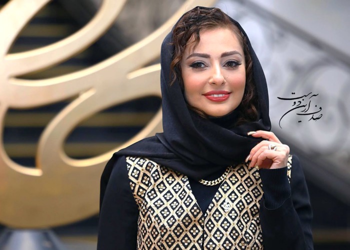 تصویری از نفیسه روشن در کنار طرفدار پروپاقرصش