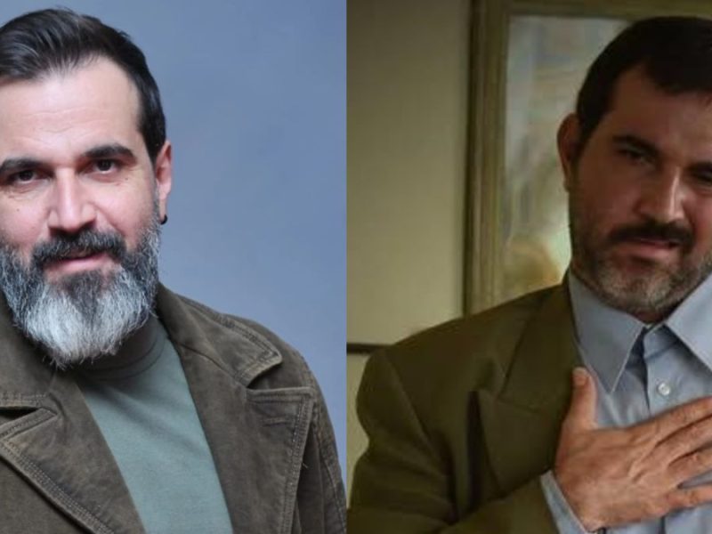 افشین غیاثی در نقش جاوید در «سریال سوجان» در اکران خصوصی برکه خاموش