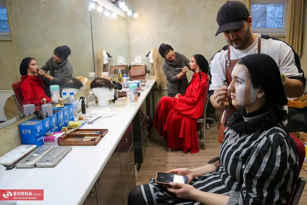 عکسهایی از پشت صحنه نمایش موزیکال رابین هود نمایشرابینهود 3