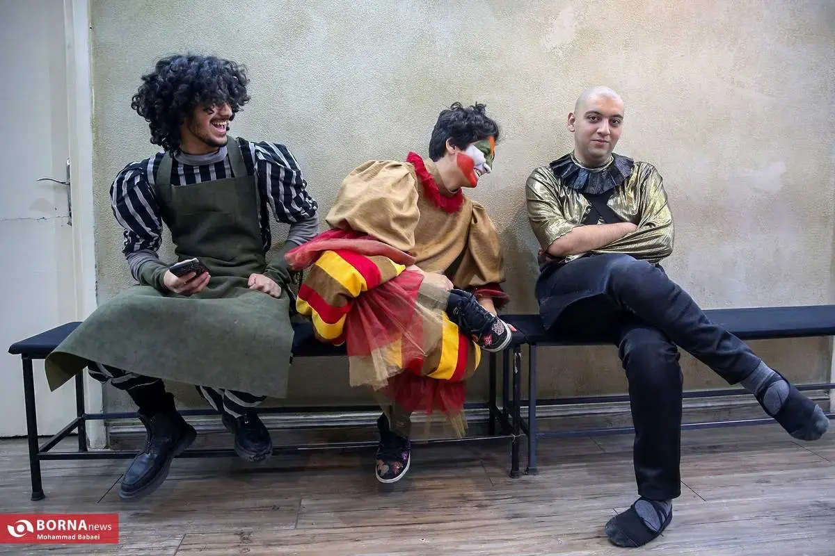 عکسهایی از پشت صحنه نمایش موزیکال رابین هود نمایشرابینهود