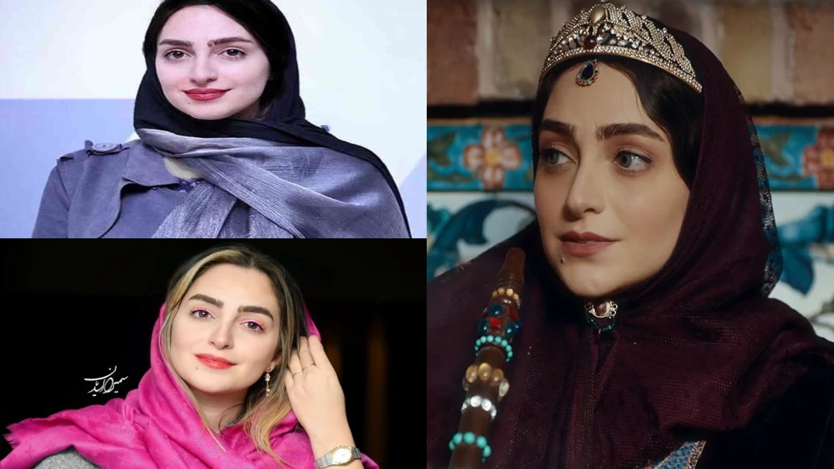 نهال دشتی بازیگر سریال جیران در موزه هنرهای زیبای اصفهان