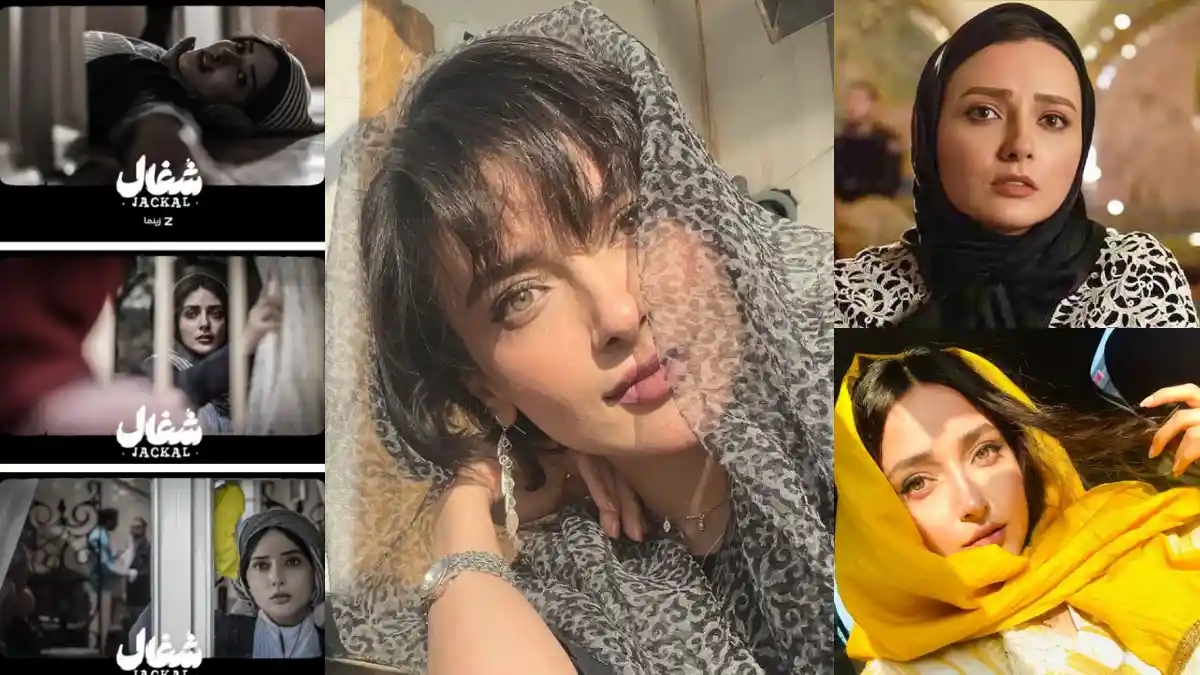 سلفی نورا محقق بازیگر نقش آواز در سریال شغال