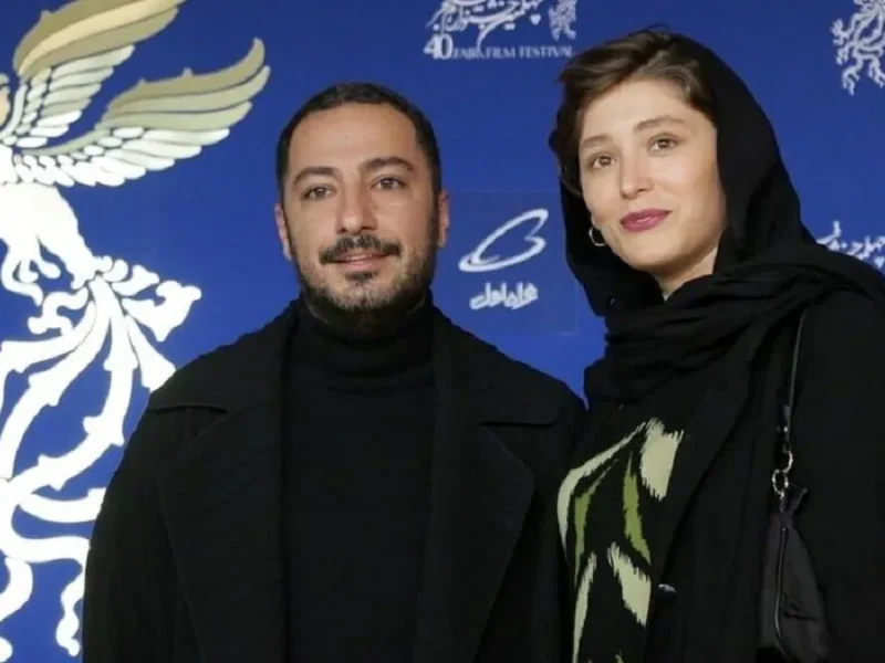 سلفی فرشته حسینی با همسرش نوید محمدزاده بعد از مدت ها