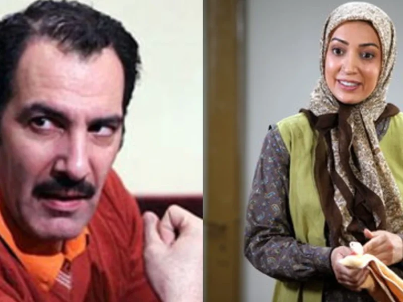 عکس جنجالی «نگار عابدی و بهنام تشکر» در پشت صحنه سریال دودکش