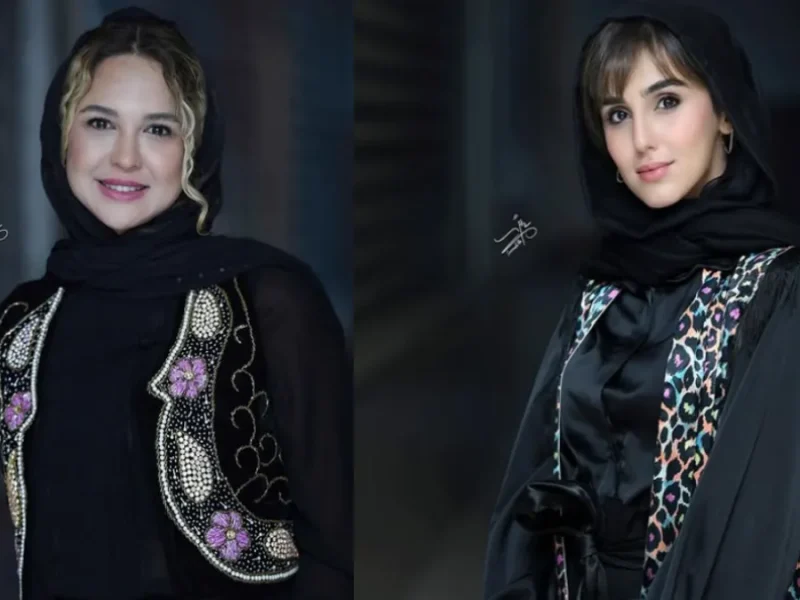 چهره دیدنی و متفاوت «نگار نیکدل و نیلوفر هوشمند» در اکران فیلم سینمایی کارزار