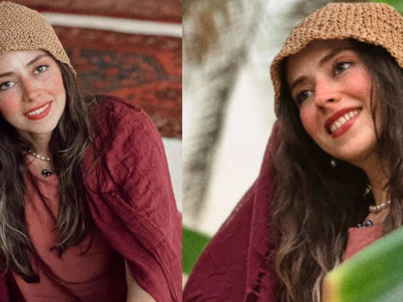 نیلوفر رجایی‌فر با استایل دیدنی و خاص خود نگاه ها را جلب کرد