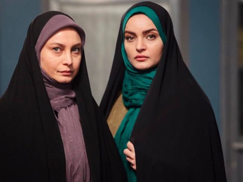 تغییر چهره نیلوفر پارسا با همسرش بازیگر سریال آوای باران