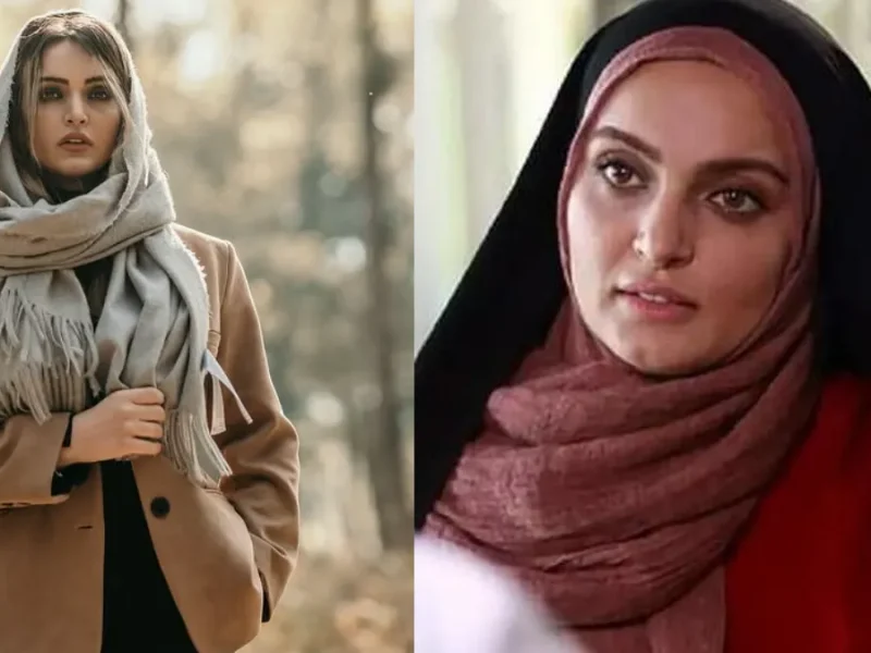 استایل و تغییر چهره «نیلوفر پارسا» در نقش بیتا سریال آوای باران 