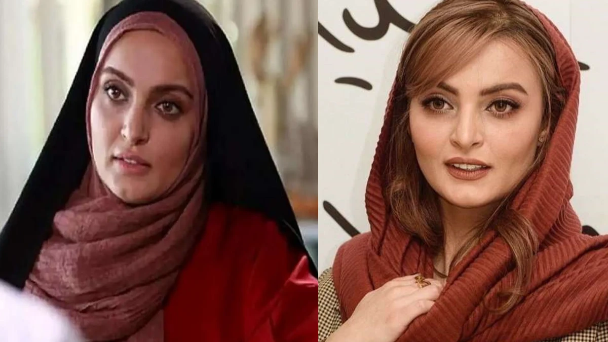 استوری نیلوفر پارسا بازیگر سریال آوای باران برای همسرش