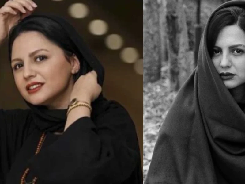 دور دور نیلوفر کوخانی با خودروی لاکچری اش