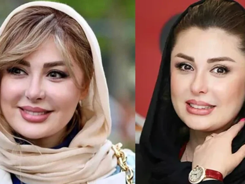 مادر دختری نیوشا ضیغمی و فرزندش