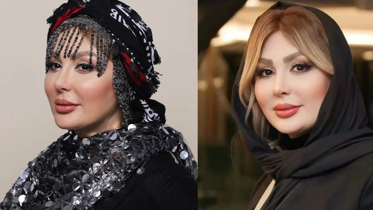 نیوشا ضیغمی در قالب یک مجسمه بینظیر