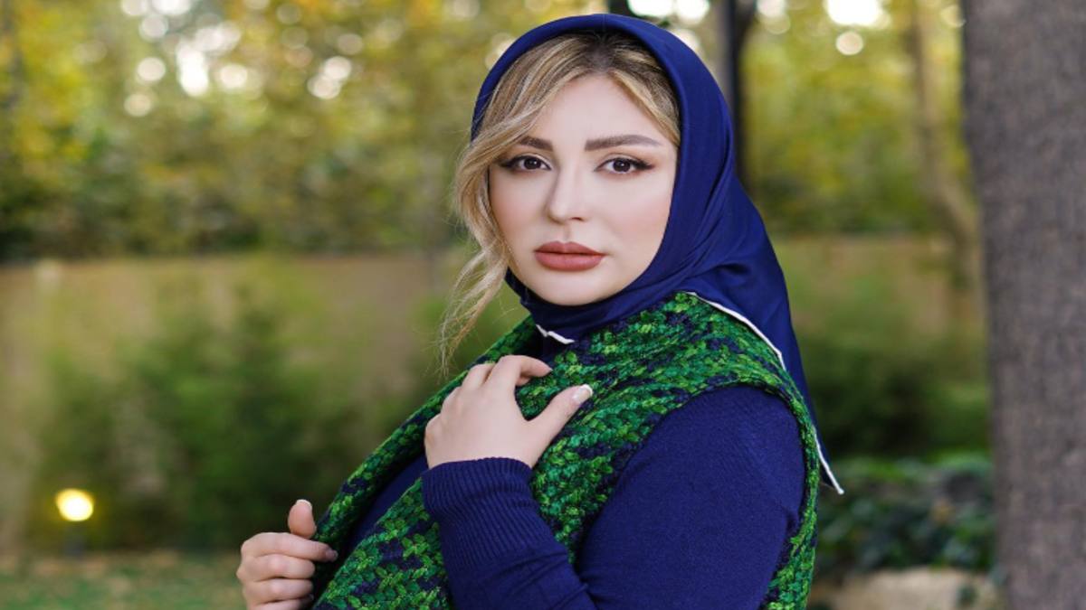نیوشا ضیغمی در کنار سحر قریشی و الهام حمیدی در پشتصحنه یک فیلم؛ سال 95