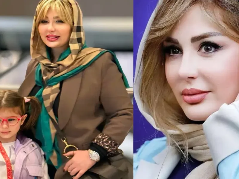 شباهت جالب نیوشا ضیغمی و دخترش الان که بزرگ شده
