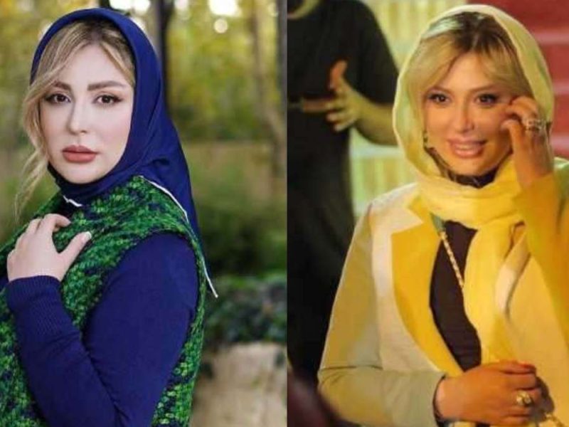 نیوشا ضیغمی با استایل عجیب عکس در حال ورزش
