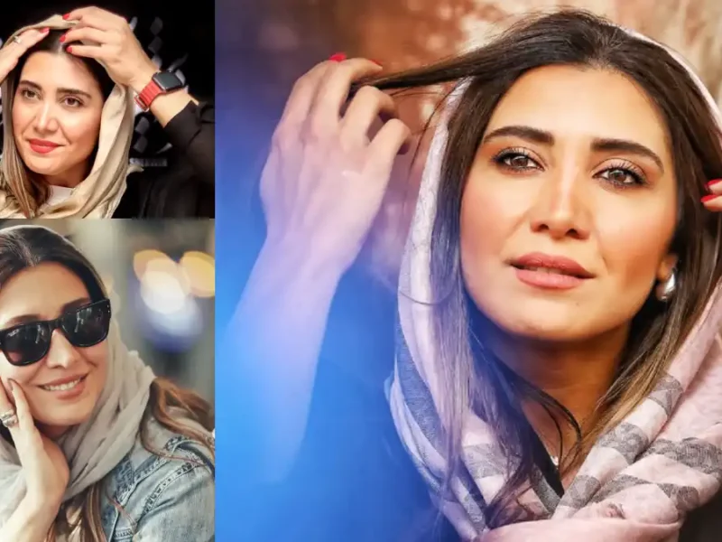 ستایل شیک نیکی مظفری عشق مجید مظفری در اکران فیلم جدیدش