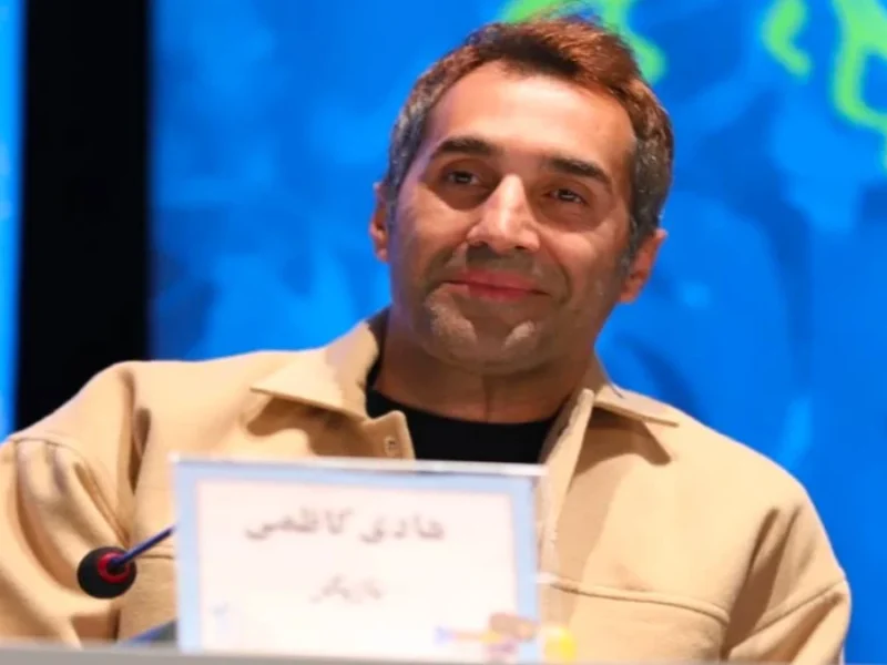 تغییر چهره عجیب هادی کاظمی درفوتوكال فیلم تاکسیدرمی در جشنواره فجر