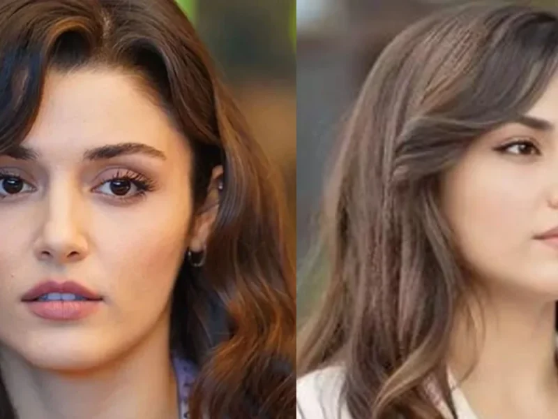 تیپ جذاب هانده ارچل بازیگر ترک در کنار دریا