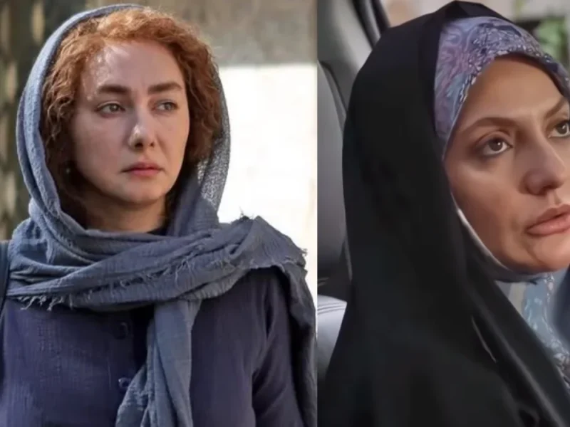 عکس قدیمی از دوران دبیرستان هانیه توسلی و مهناز افشار در دهه 70