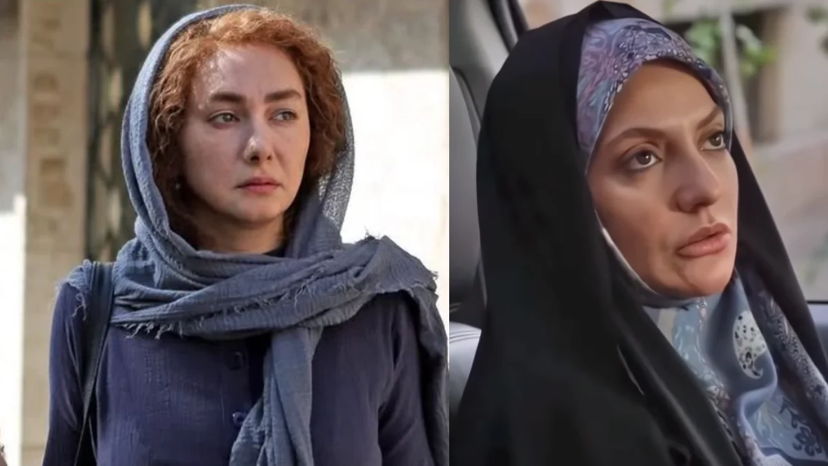 عکس قدیمی از دوران دبیرستان هانیه توسلی و مهناز افشار در دهه 70