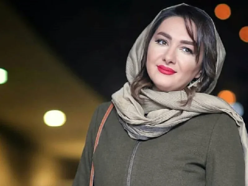 عکس هانیه توسلی در لباس عروس و در اتاق گریم یک فیلم سال 97