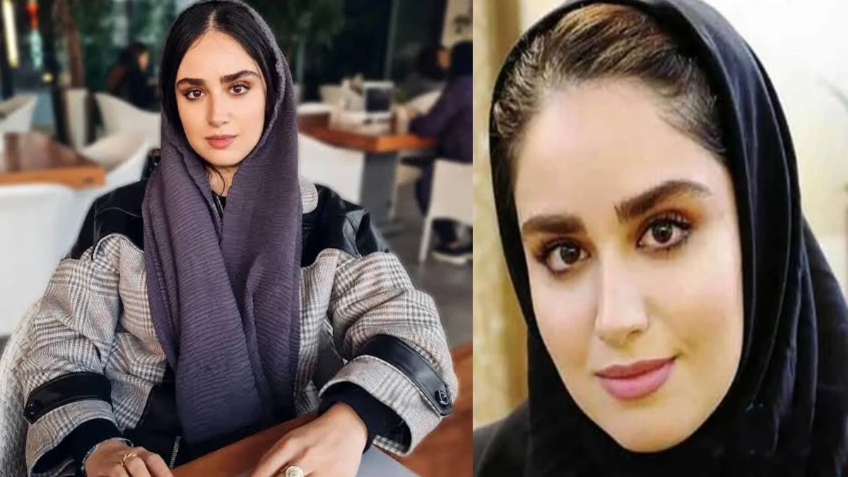 خودنمایی هانیه غلامی با لباس زیبای زنان بندری در چاهکوه قشم