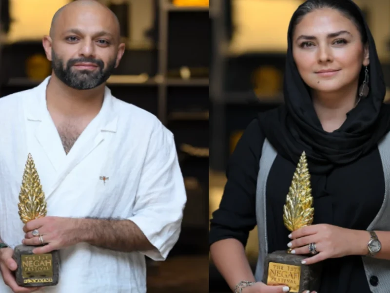 هدی زین‌العابدین، صابر ابر و آیدا پناهنده جشن نمایش خانگی نگاه