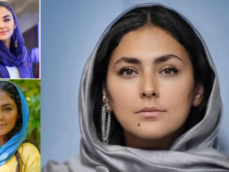 هدی زین‌العابدین با گریم و استایل سرخ‌پوستی در فوتوکال فیلم بازی را بکش