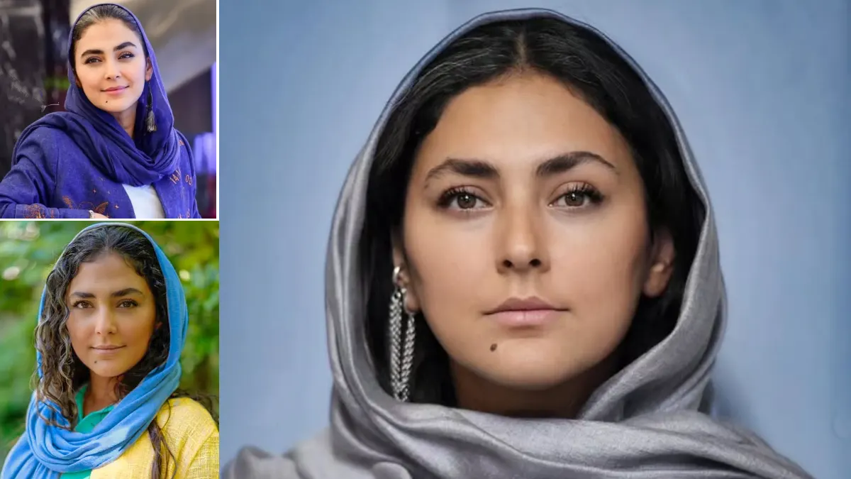 هدی زین‌العابدین با گریم و استایل سرخ‌پوستی در فوتوکال فیلم بازی را بکش