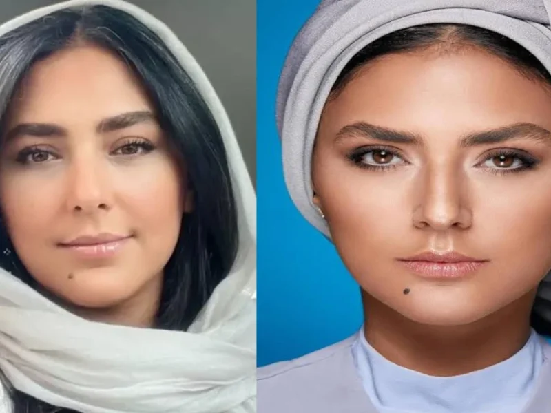 چهره بدون آرایش هدی زین‌العابدین از نمای نزدیک